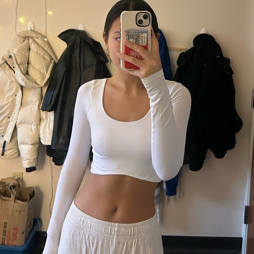 white long sleeve from Pitaya